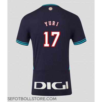 Athletic Bilbao Yuri Berchiche #17 Replika Bortatröja 2025-26 Kortärmad Athletic Bilbao Yuri Berchiche #17 Replika Bortatröja 2025-26 Kortärmad